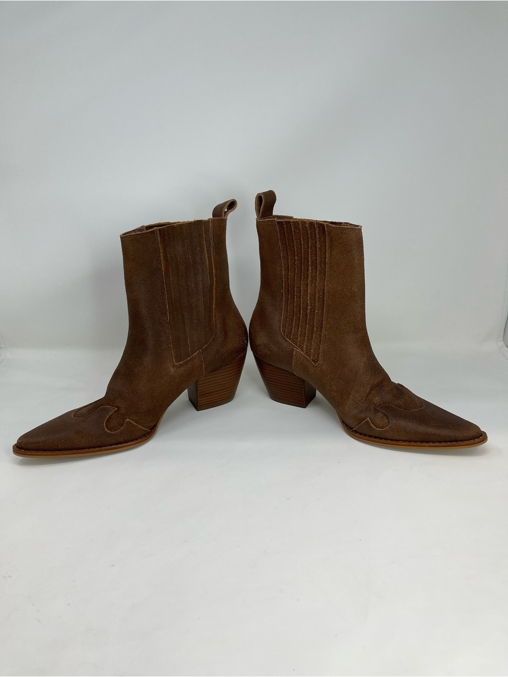 New Anthropology Matisse Collins Ankle Boot Leather upper size 9 - Picture 2 of 7